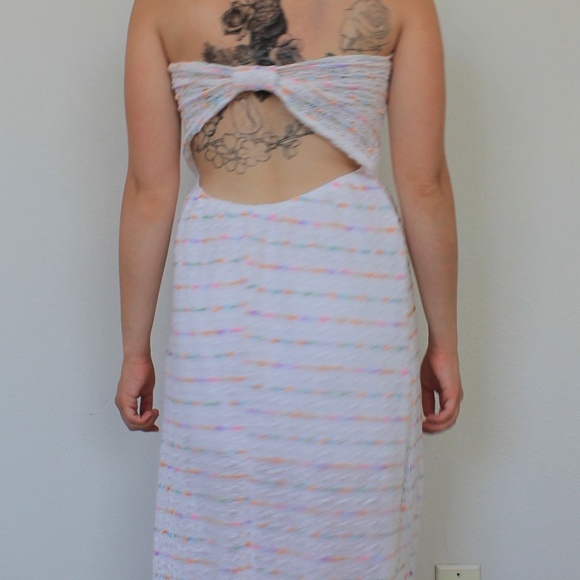 DRESS BUNDLE ✨ Long Keyhole Strapless Dress - Picture 4 of 5